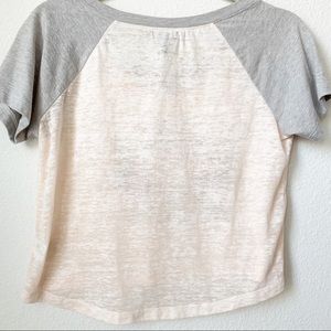 Nollie Tops - Nollie Ride Free Burn Out Graphic Crop Top Small Nollie Tops - Nollie Ride Free Burn Out Graphic Crop Top Small